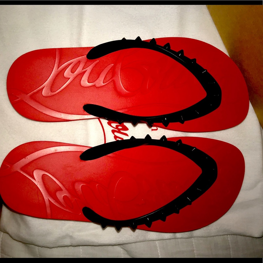 Christian Louboutin woman’s flip-flops size 10